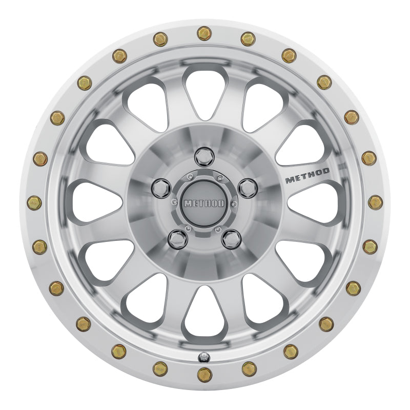 Method MR304 Double Standard 17x8.5 0mm Offset 5x5 94mm CB Machined/Clear Coat Wheel