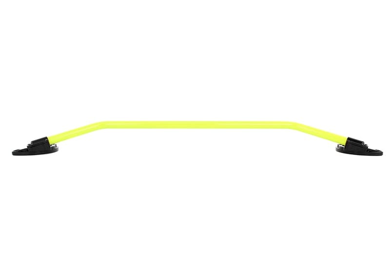 Perrin 08-16 WRX/STi Front Neon Yellow Strut Brace - Two Step Performance