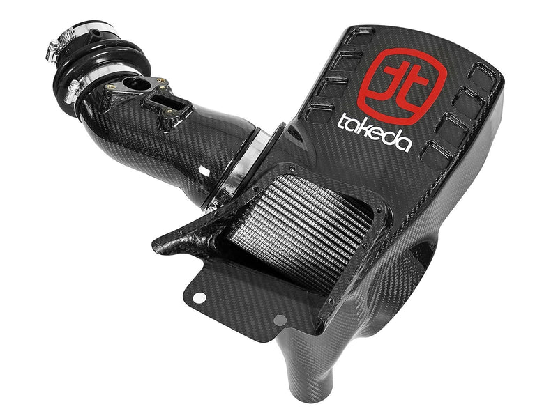 Takeda Black Series Momentum Carbon Fiber Cold Air Intake System for 2017+ Honda  Civic Type R FK8 - Two Step Performance