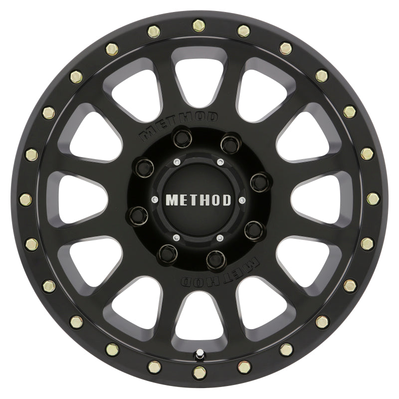 Method MR305 NV HD 17x8.5 0mm Offset 8x170 130.81mm CB Matte Black Wheel