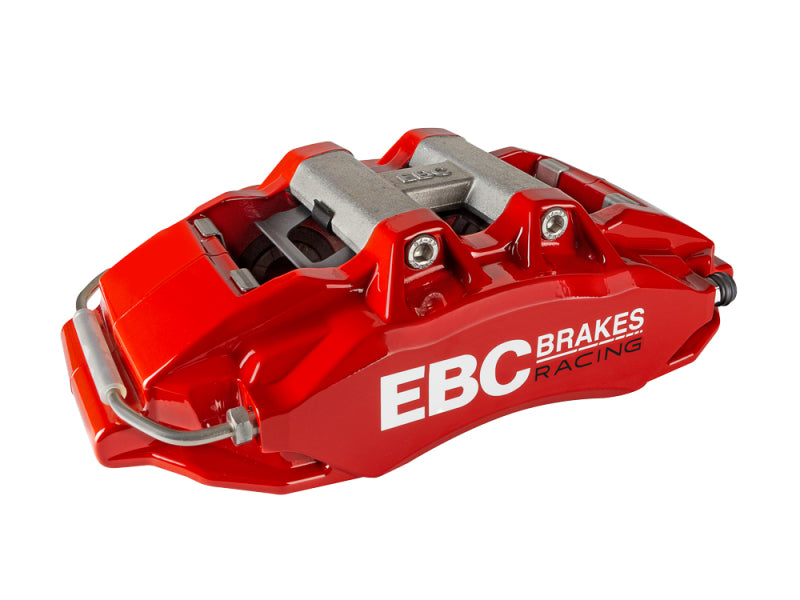 EBC Racing 17-21 Honda Civic Type-R (FK8) Red Apollo-6 Calipers 380mm Rotors Front Big Brake Kit