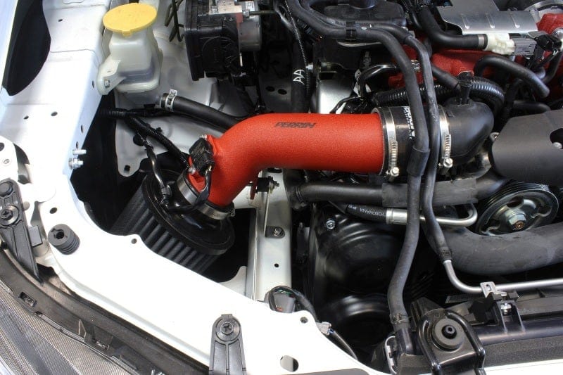 Perrin 18-21 Subaru STI Cold Air Intake - Red - Two Step Performance