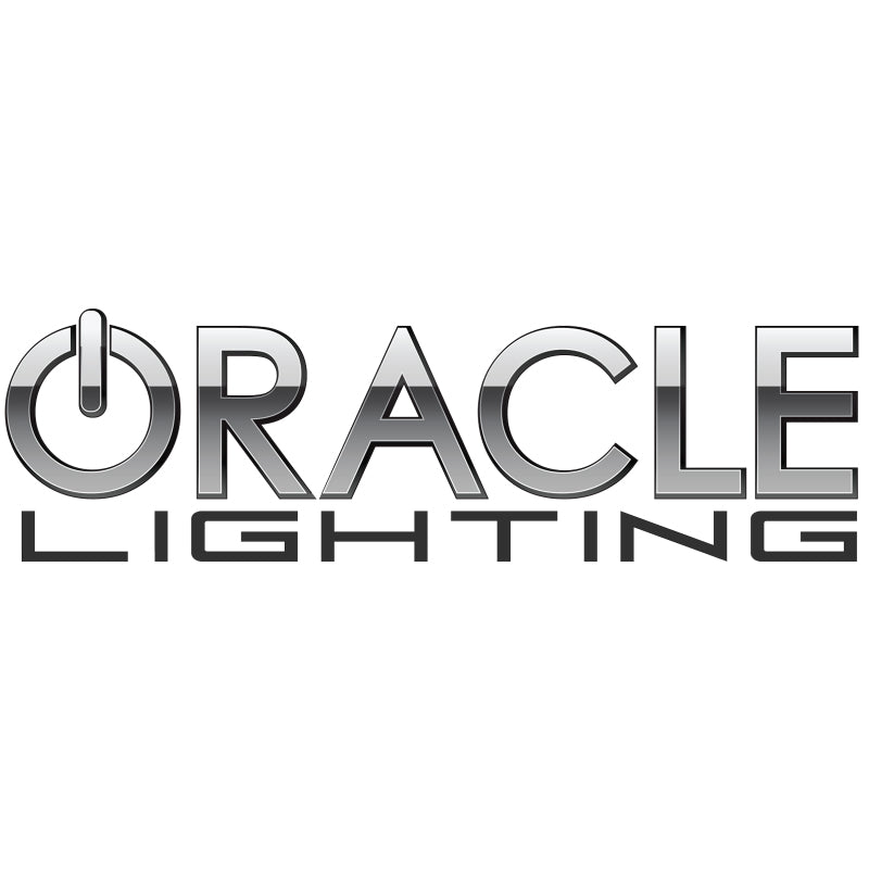 ORACLE Lighting Universal Illuminated LED Letter Badges - Matte Black Surface Finish - A