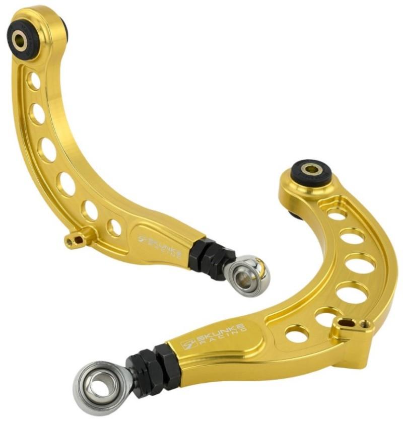 Skunk2 Pro Series 16-20 Honda Civic Gold Anodized Rear Camber Kit - Two Step Performance