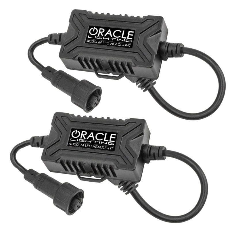 Oracle H1 4000 Lumen LED Headlight Bulbs (Pair) - 6000K - Two Step Performance