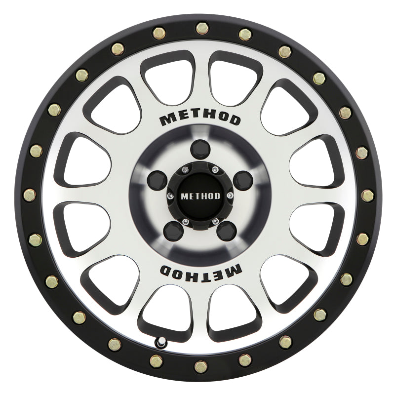 Method MR305 NV 18x9 +25mm Offset 5x150 116.5mm CB Machined/Black Street Loc Wheel