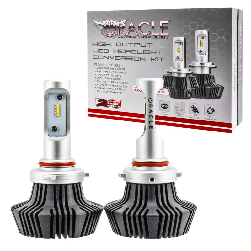 Oracle H10 4000 Lumen LED Headlight Bulbs (Pair) - 6000K - Two Step Performance