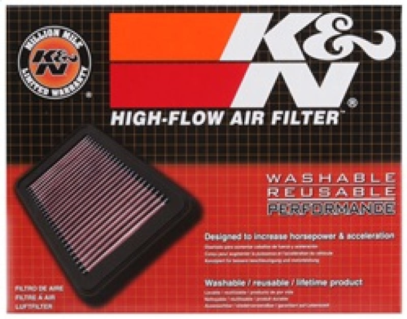 K&N 2015 Volkswagen Golf VII L4-1.6L F/I Replacement Drop In Air Filter