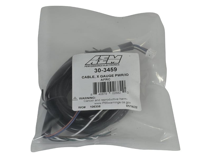 AEM Power Harness for 30-0300 X-Series Wideband Gauge - Two Step Performance