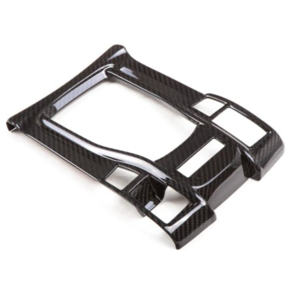 Revel GT Dry Carbon Shifter Panel Cover 17-18 Honda Civic Type-R - 1 Piece - Two Step Performance
