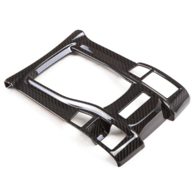 Revel GT Dry Carbon Shifter Panel Cover 17-18 Honda Civic Type-R - 1 Piece - Two Step Performance