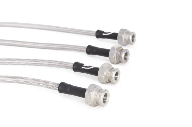 Goodridge 17-18 Honda Civic (Base/LX/EX) SS Brake Lines - Two Step Performance