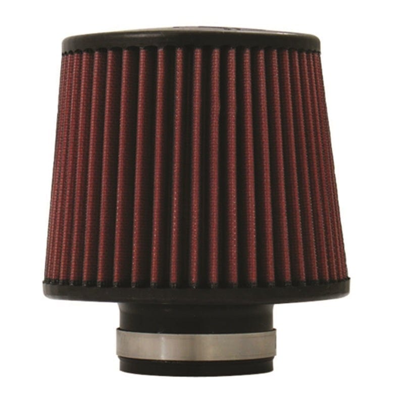 Injen High Performance Air Filter - 2.50 Black Filter 6 Base / 5 Tall / 5 Top - Two Step Performance