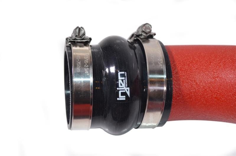 Injen 17-19 Honda Civic Type-R Aluminum Intercooler Piping Kit - Wrinkle Red - Two Step Performance