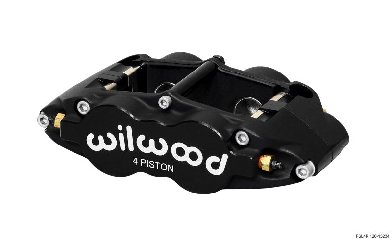 Wilwood Caliper-Forged Superlite 4R 1.12/1.12in Pistons 0.81in Disc