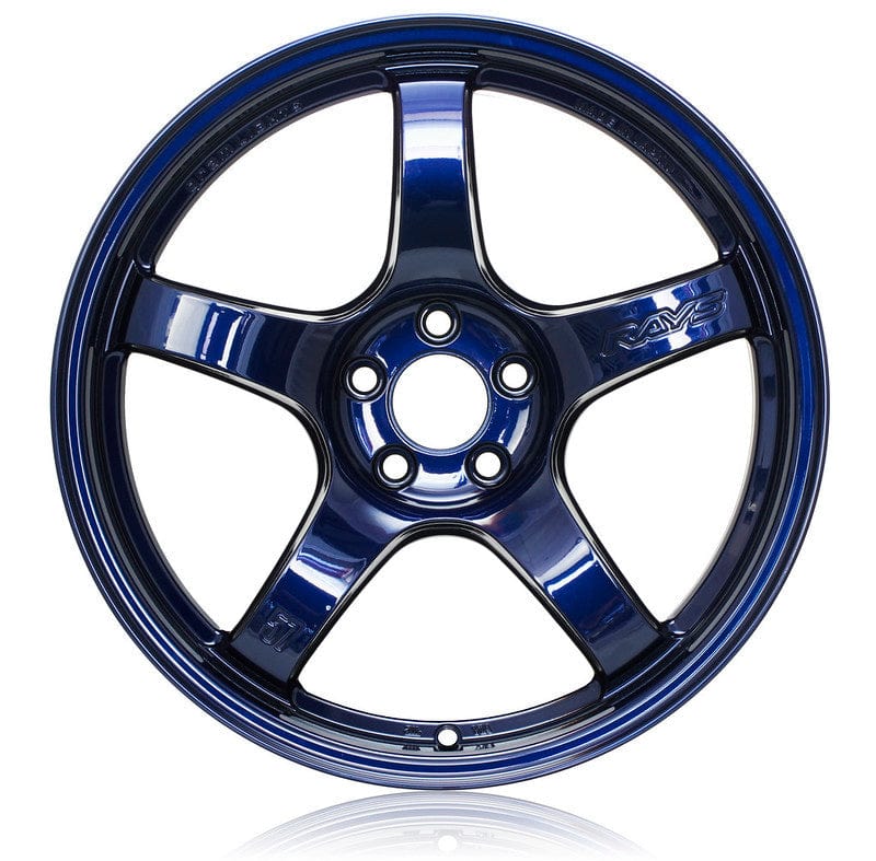 Gram Lights 57CR 18x9.5 +12 5x114.3 Eternal Blue Wheel - Two Step Performance