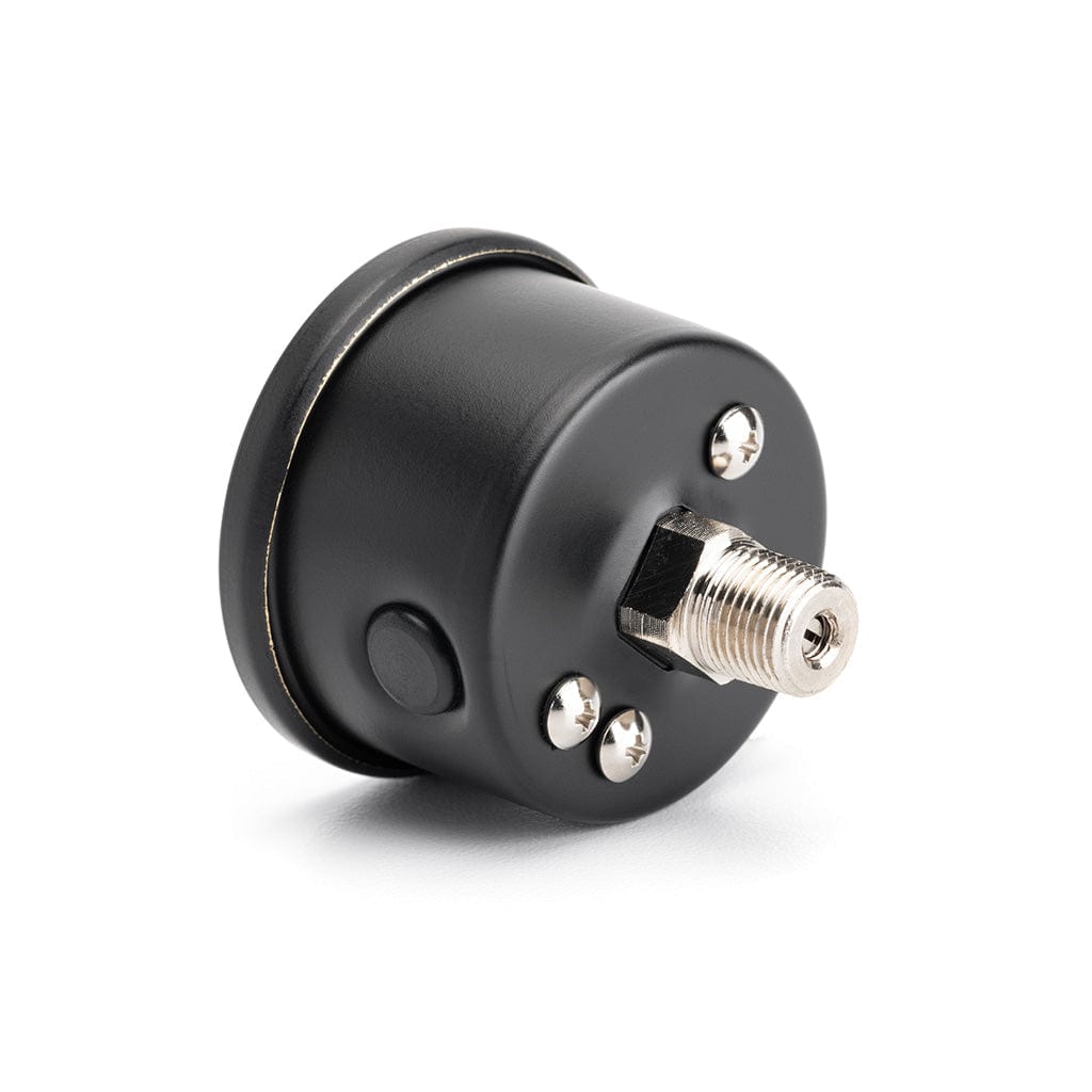 ACUiTY 100 PSI Fuel Pressure Gauge in Satin Black Finish - Two Step Performance