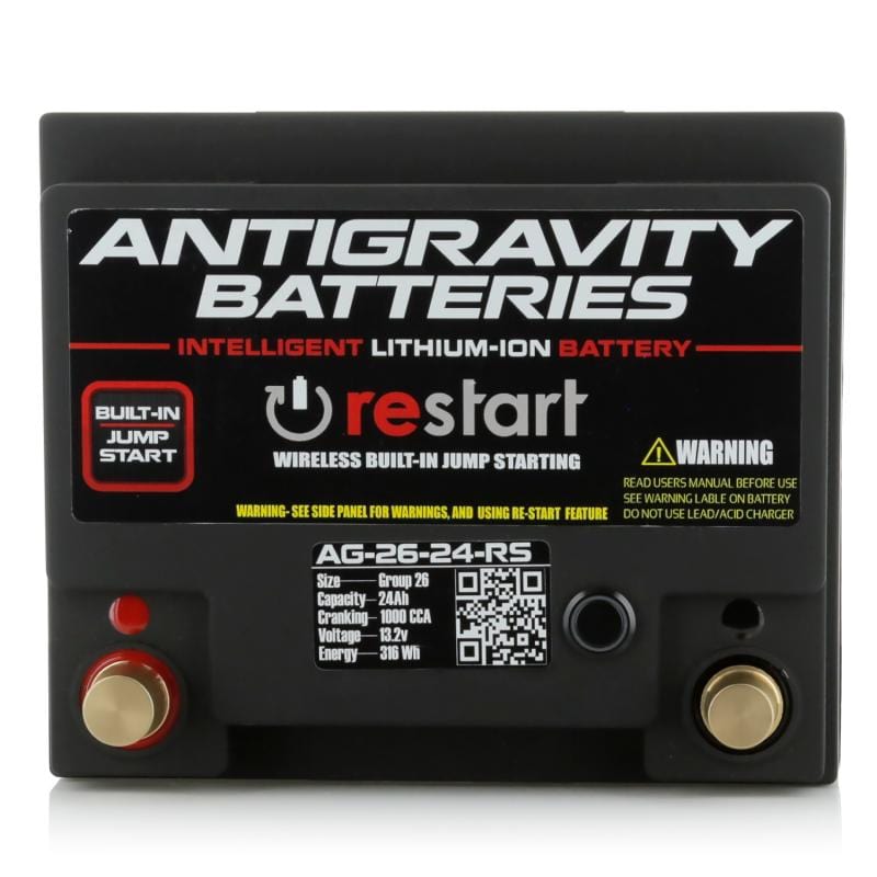 Antigravity H6/Group 48 Lithium Car Battery w/Re-Start - Two Step Performance