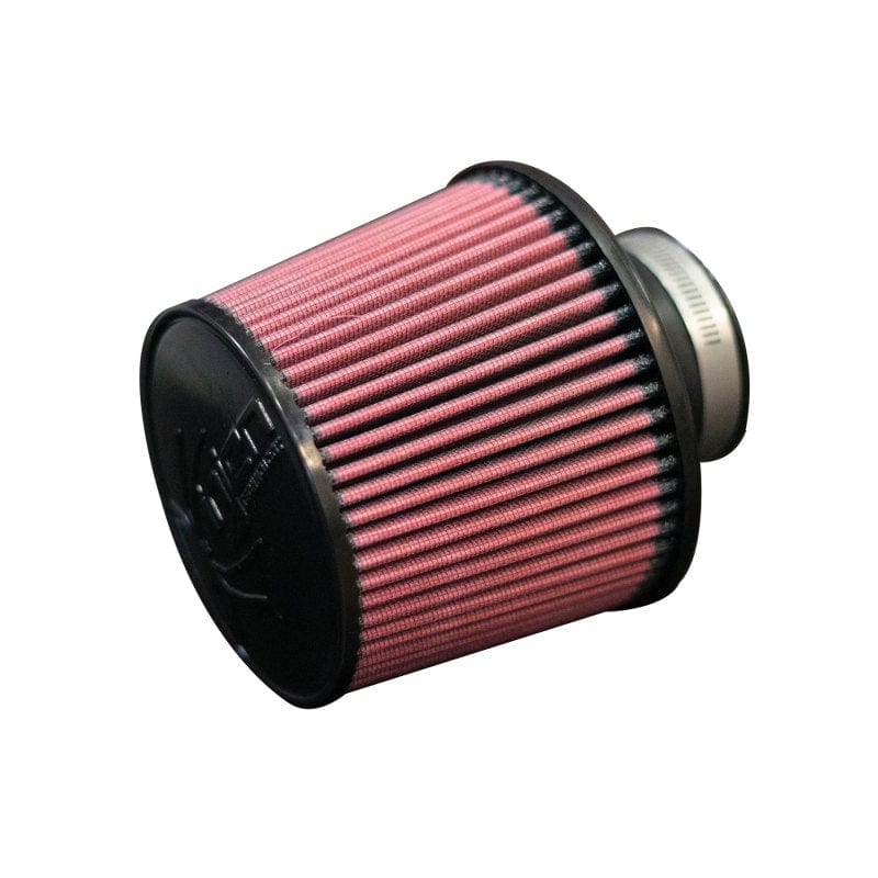 Injen High Performance Air Filter - 2.50 Black Filter 6 Base / 5 Tall / 5 Top - Two Step Performance