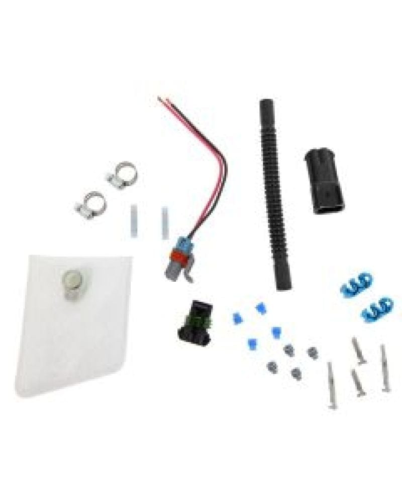 Walbro Universal Installation Kit: Fuel Filter, Wiring Harness, Fuel Line for F90000267 E85 Pump - Two Step Performance