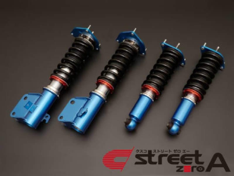 Cusco Coilovers Street Zero A Front -Pillow / Rear -Rubber Upper 2015+ WRX STI ONLY - Two Step Performance