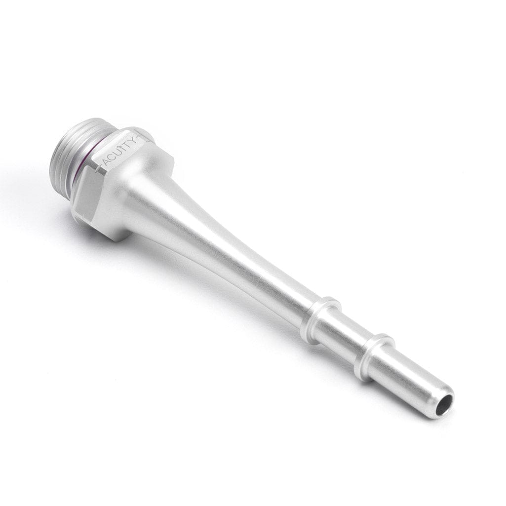 5/16" Quick-Connect to -8 O-Ring Boss (ORB) Adapter, 100mm flange to tip - Two Step Performance