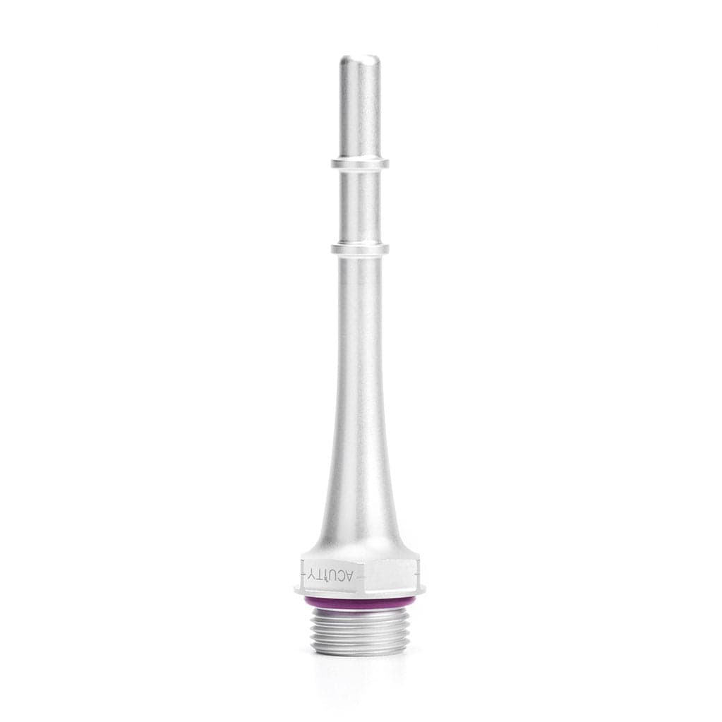 5/16" Quick-Connect to -8 O-Ring Boss (ORB) Adapter, 100mm flange to tip - Two Step Performance