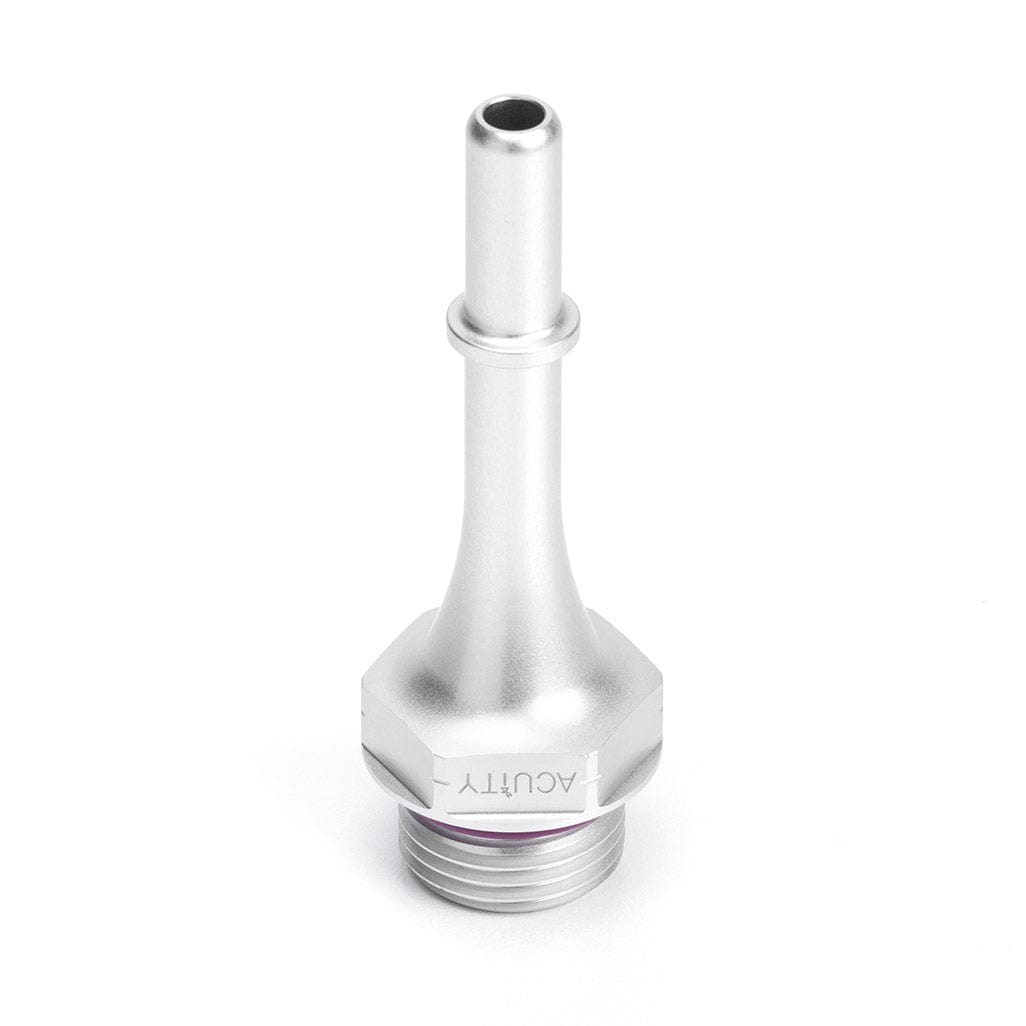 5/16" Quick-Connect to -8 O-Ring Boss (ORB) Adapter, 62mm flange to tip - Two Step Performance