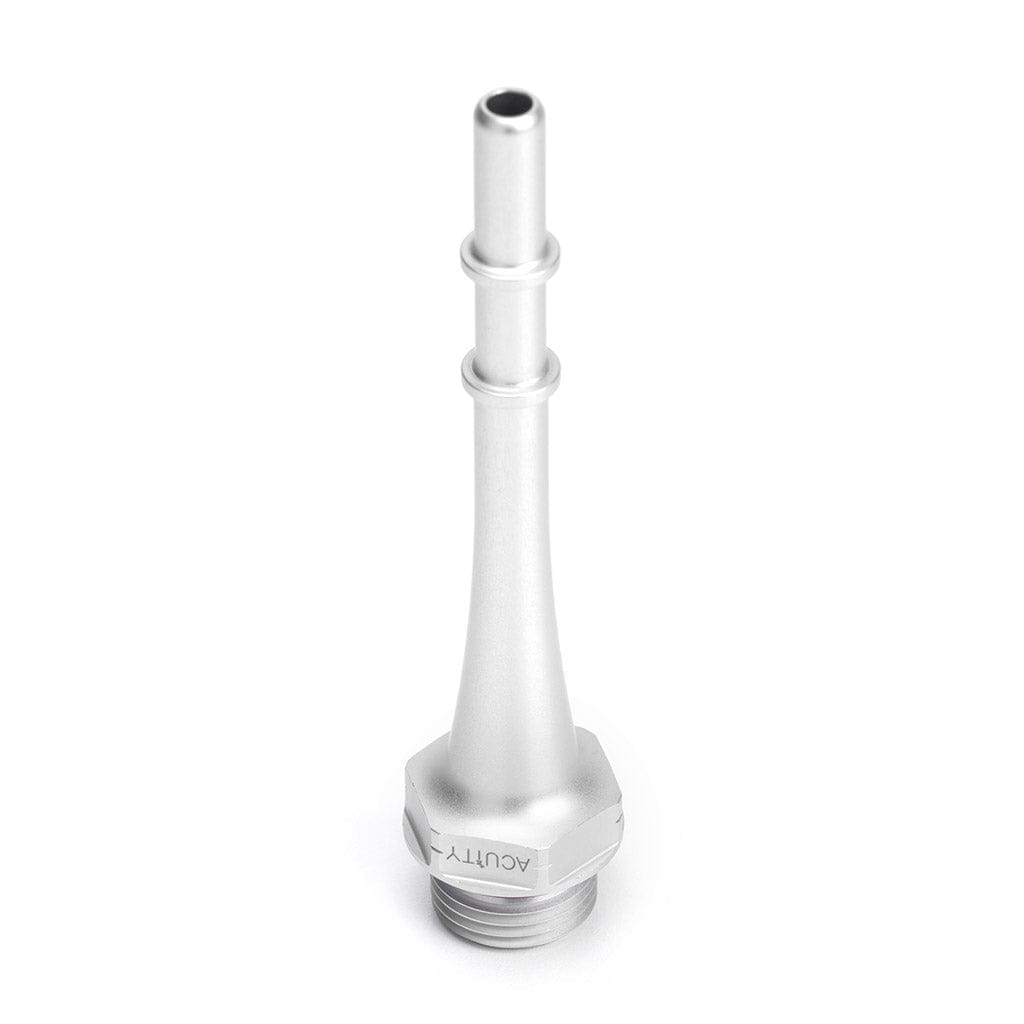 5/16" Quick-Connect to -8 O-Ring Boss (ORB) Adapter, 100mm flange to tip - Two Step Performance
