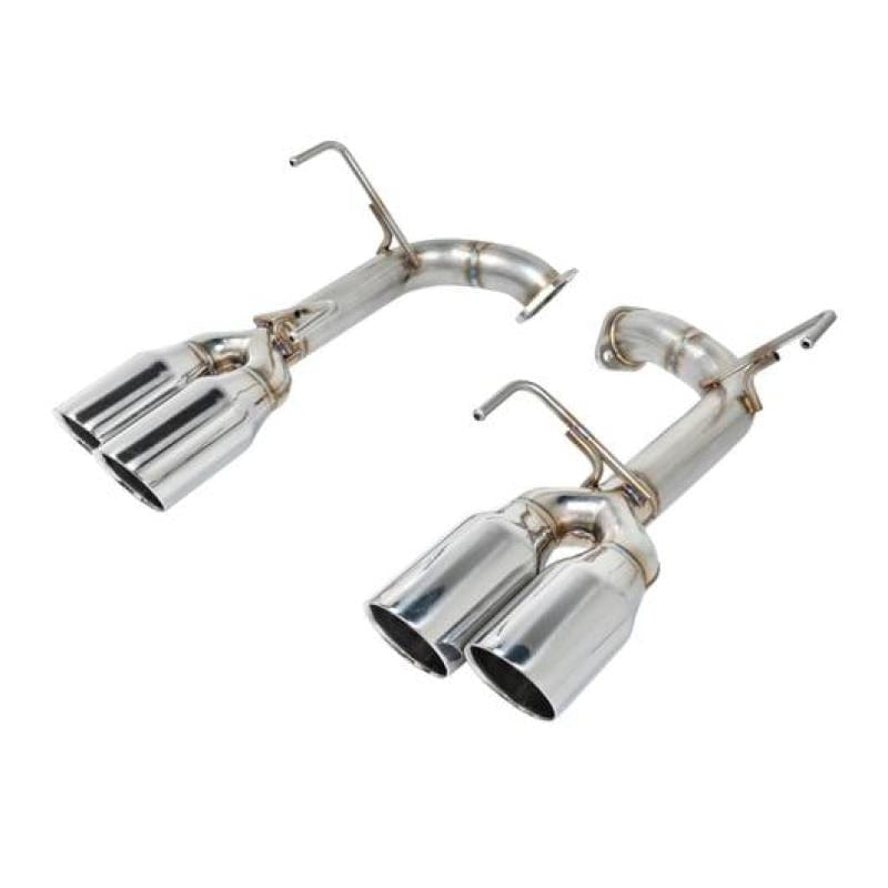 Remark 2015+ Subaru WRX STi VA Axle Back Exhaust w/Stainless Steel Double Wall Tip 4in - Two Step Performance
