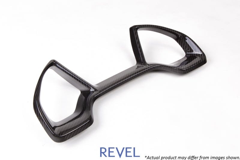 Revel GT Dry Carbon Dash Cluster Cover 16-18 Honda Civic - 1 Piece - Two Step Performance