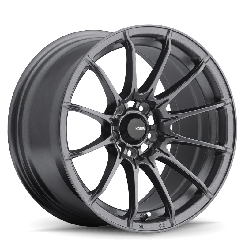 Konig Dial In 15x8 4x100 ET25 Matte Grey - Two Step Performance
