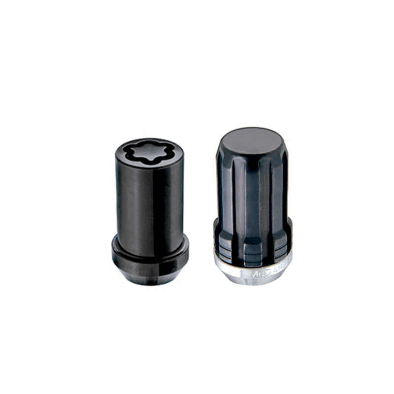 McGard SplineDrive Tuner 5 Lug Install Kit w/Locks & Tool (Cone) M14X1.5 / 22mm Hex - Blk