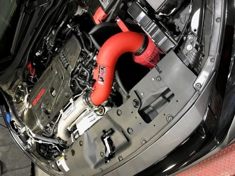 Injen 17-19 Honda Civic Type R 2.0T Wrinkle Red Short Ram Air Intake - Two Step Performance