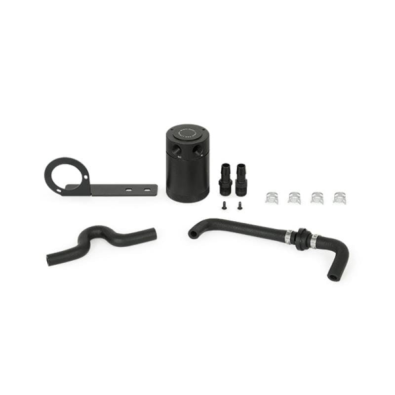 Mishimoto 2017+ Honda Civic Type R Baffled Oil Catch Can Kit - Black - Two Step Performance