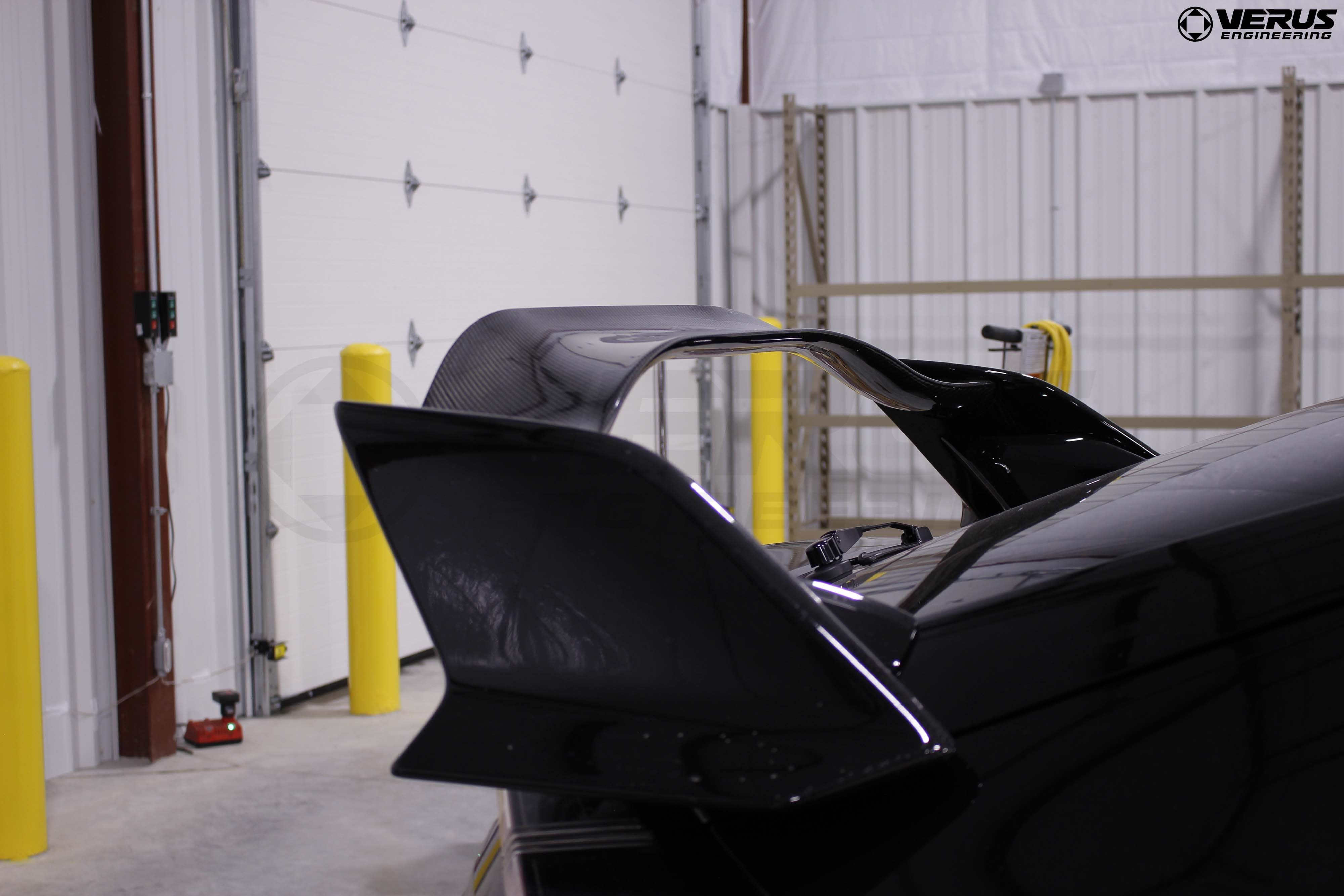 P10 Rear Wing for 2017+ Honda Civic Type R FK8 - Two Step Performance