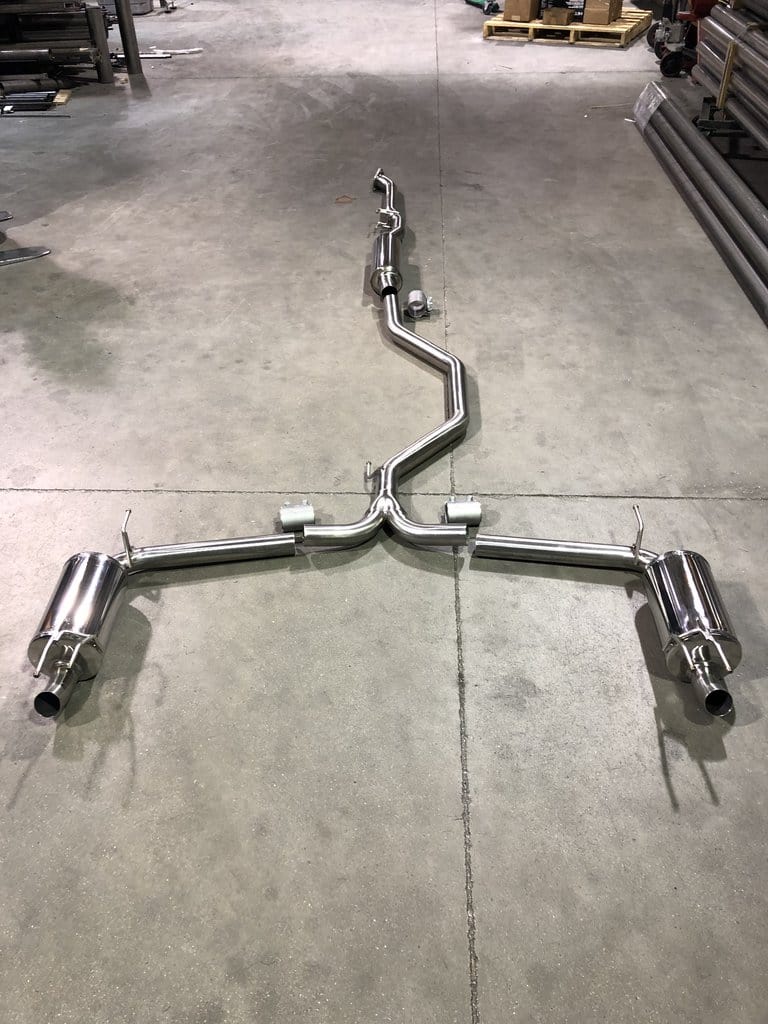 Frontpipe Back Exhaust for 2018+ Honda Accord Sport 2.0T - Two Step Performance