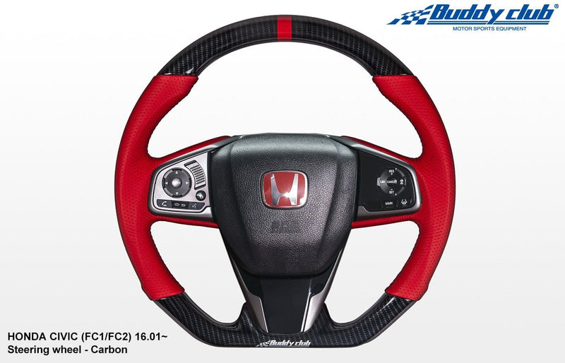 Racing Spec Steering Wheel for 2016+ Honda Civic - Two Step Performance