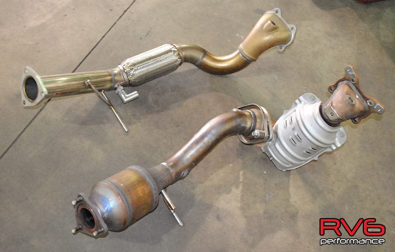 Bellmouth Downpipe Kit for 2012 - 2015 Honda Civic Si - Two Step Performance