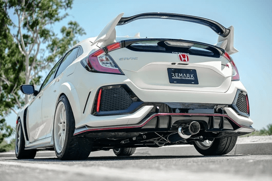Spec I Catback Exhaust for 2017+ Honda Civic Type R FK8 - Two Step Performance