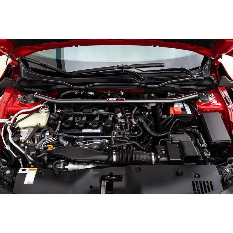 Front Upper Strut Tower Bar for 2016+ Honda Civic 1.5T - Two Step Performance