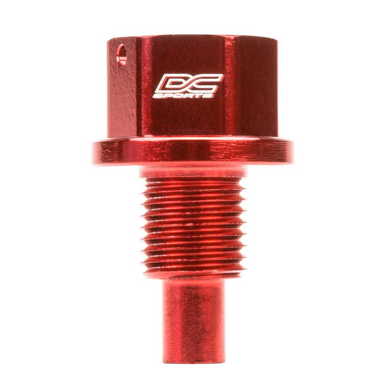 DC Sports Red Magnetic Drain Plug (Honda Mitsubishi Mazda)