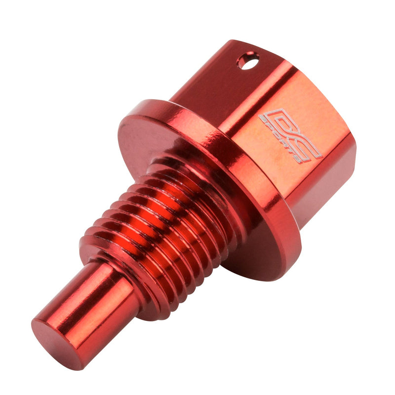 DC Sports Red Magnetic Drain Plug (Honda Mitsubishi Mazda)