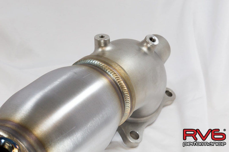 High Temp Catted Downpipe for 18+ Accord 2.0T-Type-R Turbo Ready - Two Step Performance