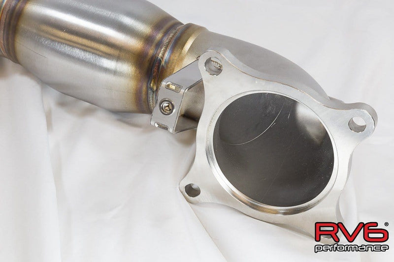 High Temp Catted Downpipe for 18+ Accord 2.0T-Type-R Turbo Ready - Two Step Performance