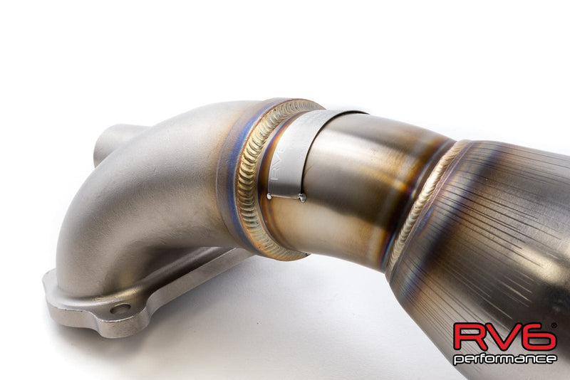 Catted Downpipe Upgrade for 2016-2021 Civic 2.0L N/A - Two Step Performance