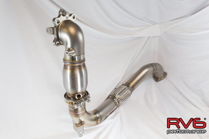 Catted Downpipe & Front Pipe Combo for 16+ Civic 1.5T - Two Step Performance