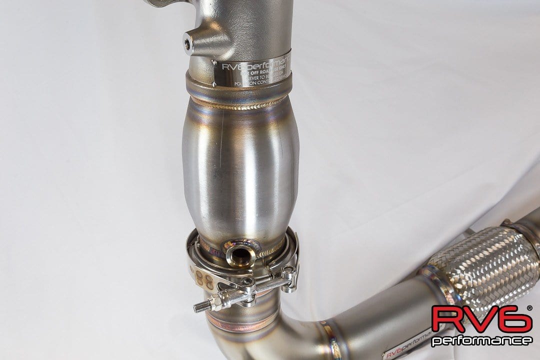 Catted Downpipe & Front Pipe Combo for 16+ Civic 1.5T - Two Step Performance