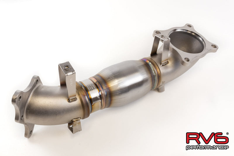 High Temp Catted Downpipe for 2021+ Acura TLX 2.0T - Two Step Performance