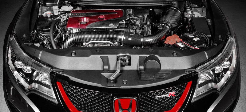 Carbon Fiber Engine Cover for 2017-2021 Honda Civic Type R FK8 - Two Step Performance